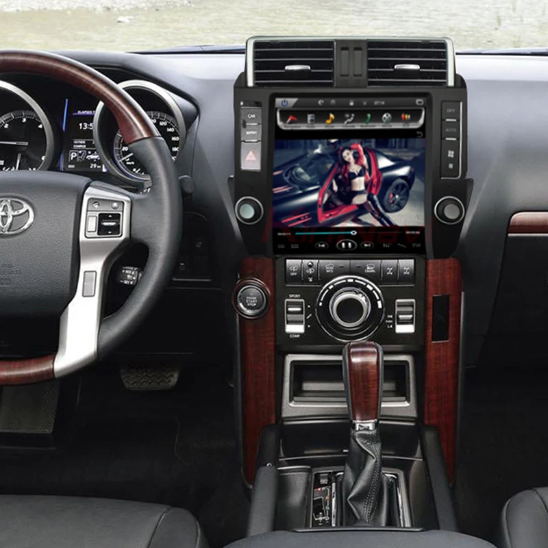 Kirinavi 12," 2 Din Android 8,1 автомобильный проигрыватель с радио и GPS для Toyota Prado Android автомобильный мультимедийный видеоплеер навигация 2010-2013