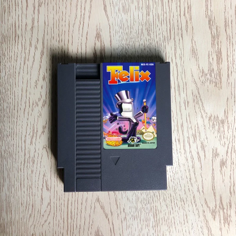 Игровая карта Felix Cat-72-контактный 8-битный игровой картридж | Электроника