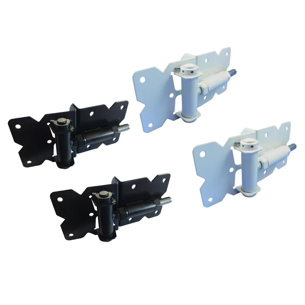 Self Closing Vinyl Fence Gate Hinges(Vinyl, PVC Fencing)- Spring Close Hinges new arrival hot selling