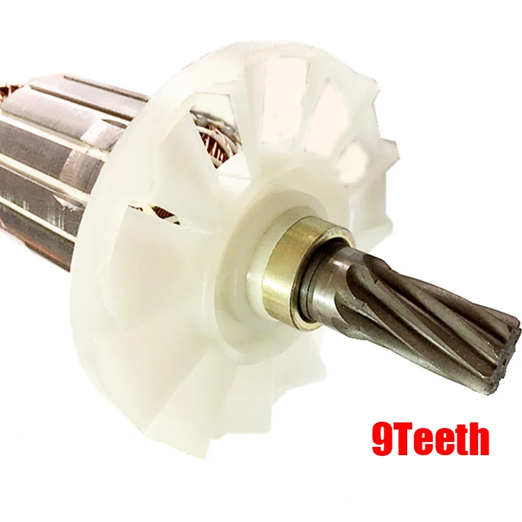 AC 220-230V отбойный молоток Ротор двигателя для экскаватора Hitachi 9 зуб 360286E H65SB2 H65SD2 H65SD H70SD H70SA аксессуары для роторов