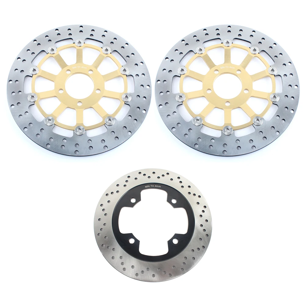 BIKINGBOY для Kawasaki ZZR 600 E 93-07 ZR-7 99-05 ZR-7S 01-05 ZR 550 Zephyr 90-01 ZZR 400 Передние Задние тормозные диски Диски роторы