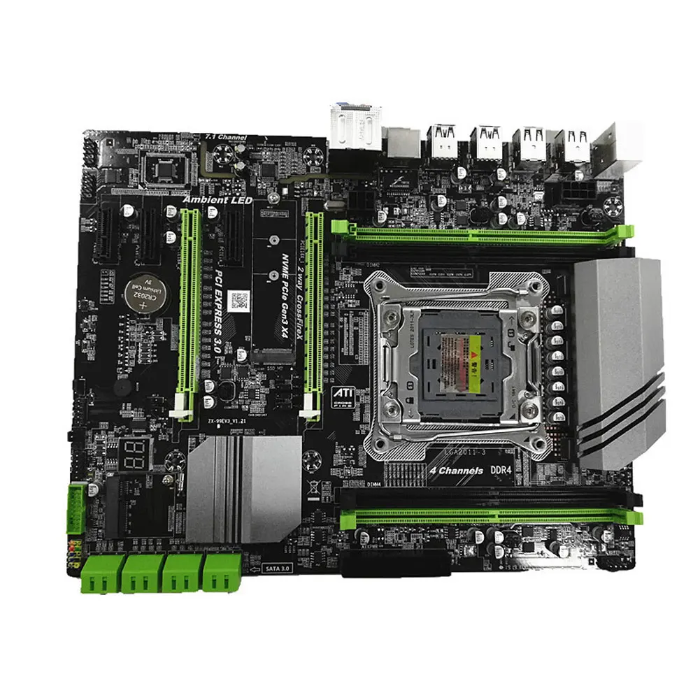 

X99 Lga2011 3 Systemboard Motherboard Mainboard Professional Repair Module Desktop Computer Powerful Stable 4 Channel Ddr4