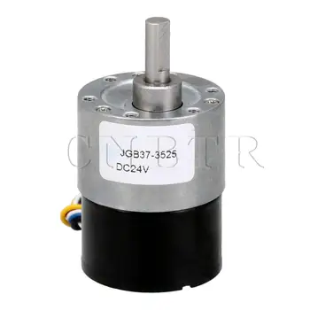 

CNBTR Brushless Gear Box Motor 1:10 Ratio 6mm Shaft DC 24V 600rpm for Robot