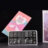 BeautyBigBang Nail Stamping Plates Valentine's Day Love Heart Flowers Pattern For Nails DIY Art Stamp Template XL-046 6