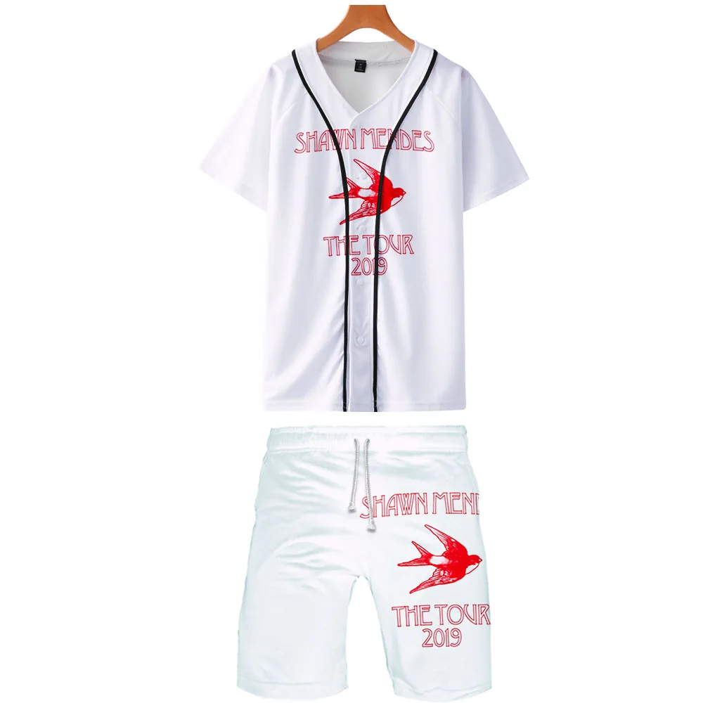 Shawn Mendes 2 Piece Set Shirt Casual 2019 Summer Short Sleeve Men's Shirts + Shorts 3d Printed Mens Clothing Fashion Outfit Shawn Mendes 2 Piece Set Shirt Casual 2019 Summer Short Sleeve Men's Shirts + Shorts 3d Printed Mens Clothing Fashion Outfit