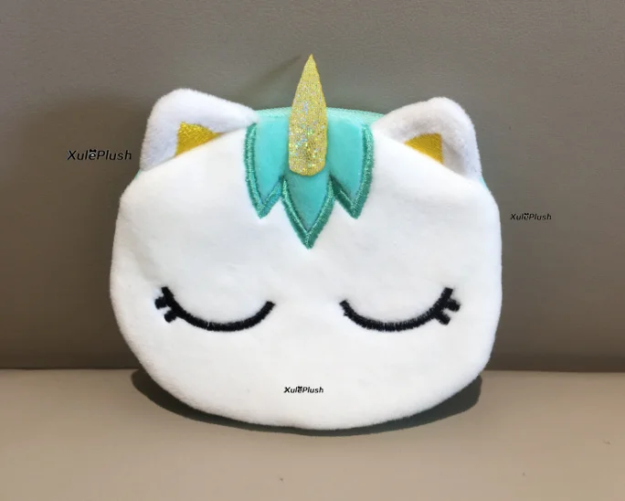 Милая Новая Лошадь плюшевая мягкая игрушка кукла для кошелька игрушки, Брелок Плюшевый мешочек игрушка - Цвет: color
