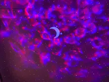 Night-Light Projector Rotation Ocean Star Sky Kids Gift 6-Colors for 360-Degree