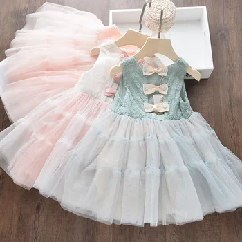 

Red Lace Flower Dress For Girls Wedding Ceremony Party Tulle Kids Dresses for Girls Princess Dress Winter Children Clothing 3-8T