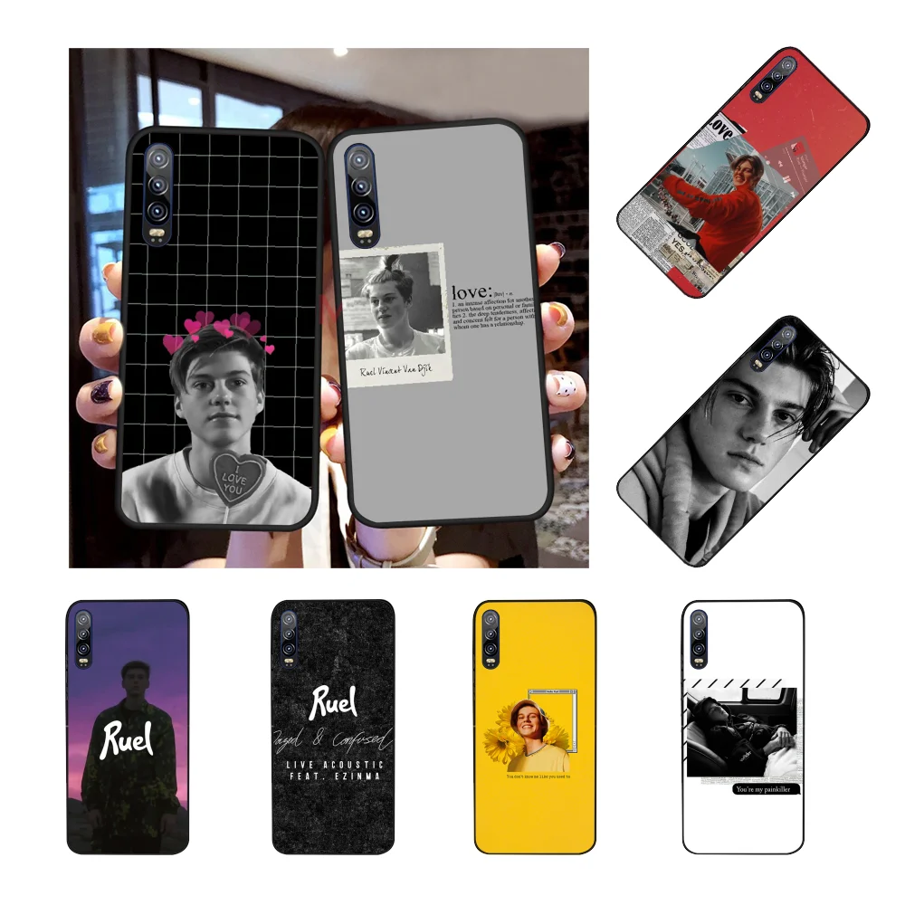 NBDRUICAI Ruel van Dijk мягкий силиконовый черный чехол для телефона Huawei P30 P20 P10 P9 P8 Mate 20 10 Pro