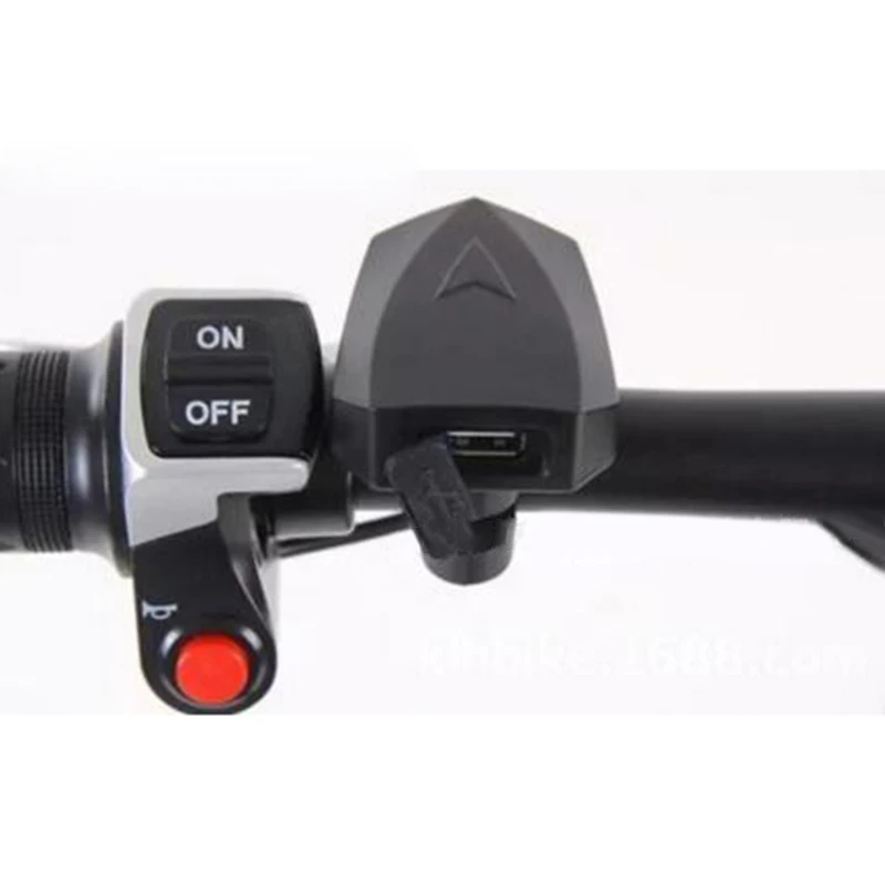 

Phone & GPS Mount Holder With USB Charger For Electric Bike Scooter Motorcycle