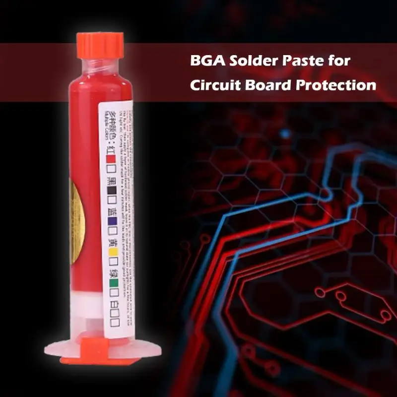 10CC PCB BGA монтажная плата защиты паяльной пасты УФ-сварки масла флюс Крем различные электронные компоненты защиты