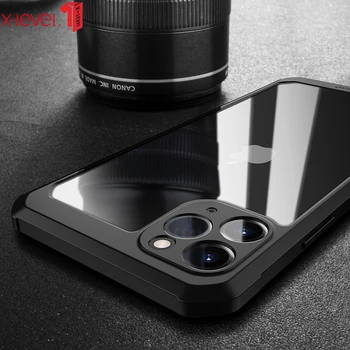 

X-Level Airbag Bumper Case For iPhone 11 Pro Max Soft Edge Full Protective Shookproof Cover Luxury Transparent Case For iPhone11