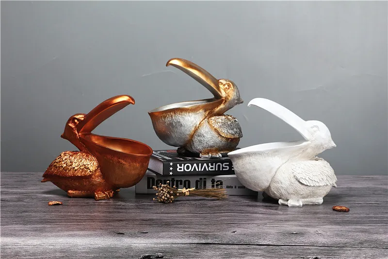 Pelican Key Candy Container Home Decor