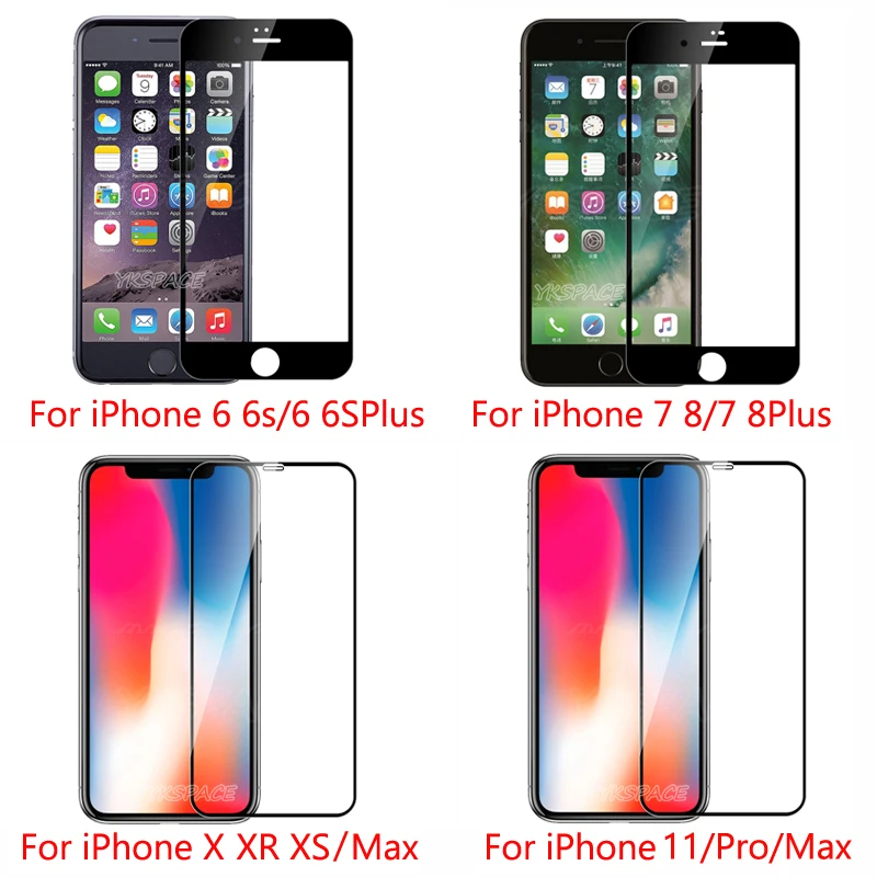 Full-Cover-Tempered-Glass-For-iPhone-XS-Max-XR-X-Explosion-Proof-Screen-Protector-Film-For