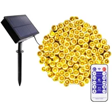 

Solar Light Garden Decoration New Remote Control Solar Garlands Waterproof Garden Courtyard Light Solar Garland