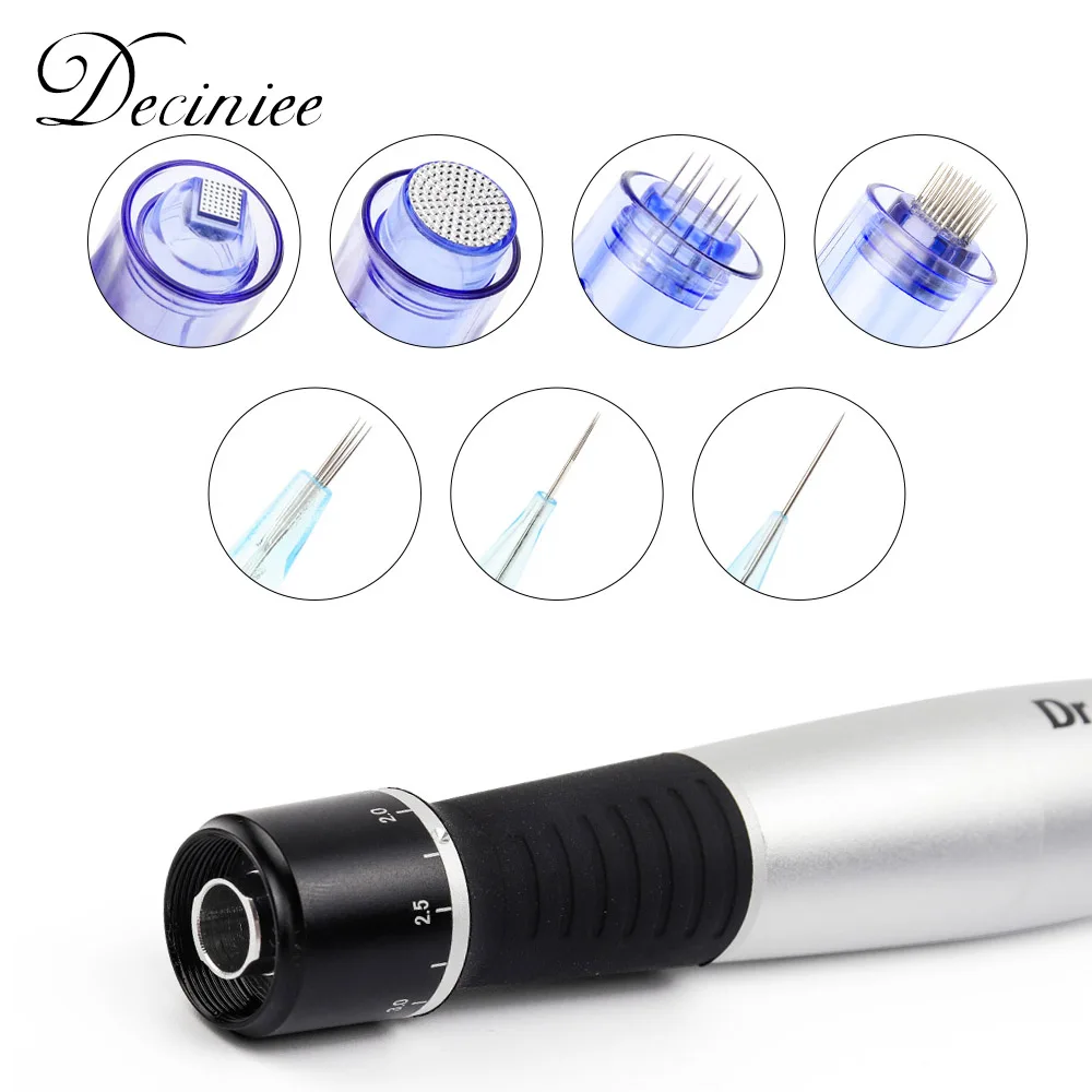 Игольчатый картридж для Dr pen A1 Nano/9 pin/12 pin/36 pin/42 pin Micro Сменные иглы головка Дерма