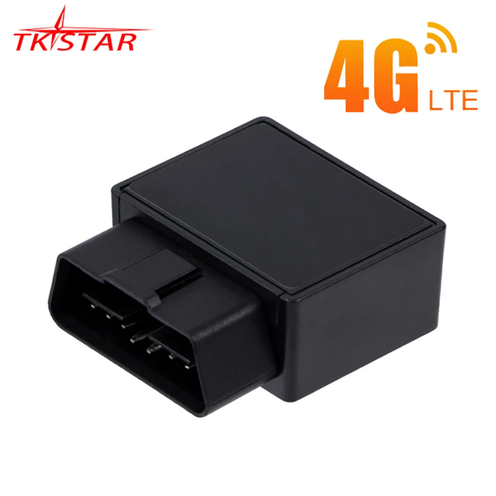 OBDII 4G TKSTAR GPS трекер автомобиля 16PIN OBD Мини GSM OBD2 устройство слежения локатор