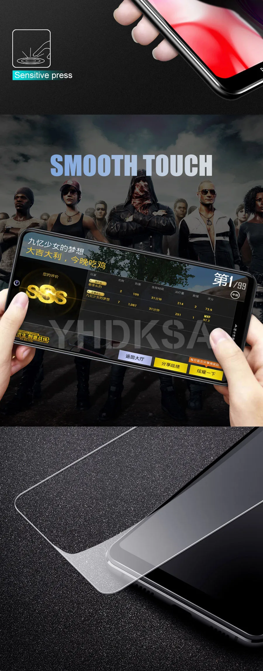9H Защитное стекло для Xiaomi Redmi 8 8A 7 7A 6 Pro 6A Go K20 Redmi Note 8 7 6 Pro закаленное защитное стекло