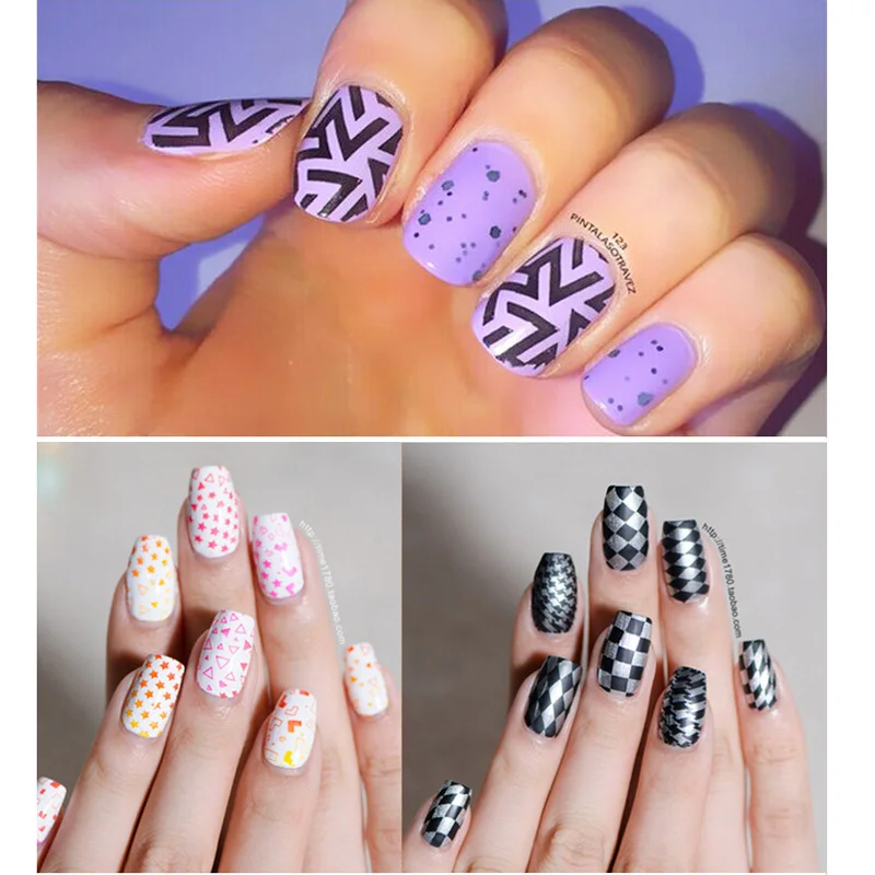 Nail Art Stamper пластины цветочный животный узор ногтей Stampping шаблон изображения пластины трафаретные гвозди дизайн Красота Инструменты Наборы