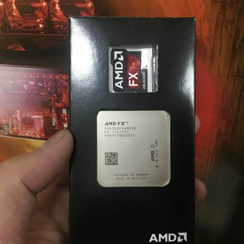 

NEW AMD FX-8350 FX 8350 Eight-Core CPU Processor 4.0GHz 8M 125W Socket AM3+ CPU FX 8350 New