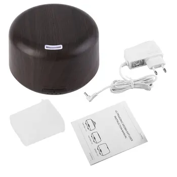 

Essential Oil Diffuser 250ml Aromatherapy Diffuser with Wood Grain, Zen Style, Cool Mist and 7 Colors,Humidifier for Home