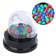 New hot!Party Games Electric Lucky Number Picking Machine Mini Lottery Bingo Games Shake Lucky Ball Entertainment Board Game