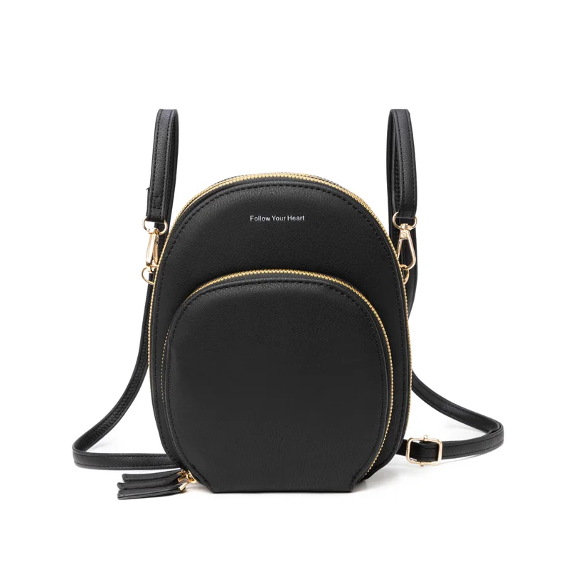 

Wholesale 2021 new style simple ladies large capacity mini backpack messenger shoulder bag