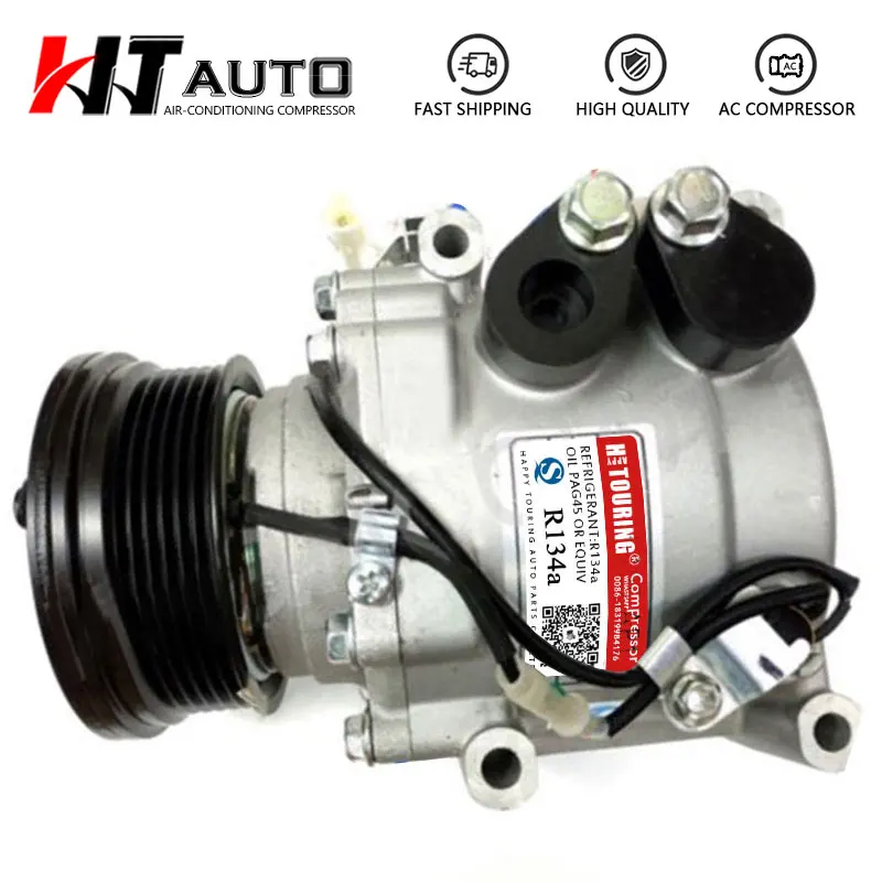 Auto A/C Ac Aria Condizionata Compressore Pompa Di Raffreddamento Frizione Per Lifan X60 1.8 16V Vvt Atc-106-Ap4 Atc-106-Ap