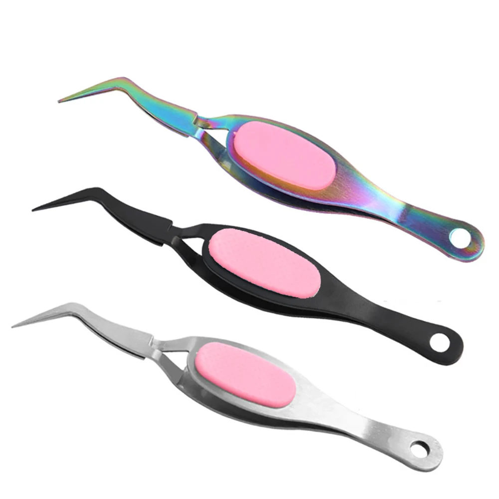 

Craft Tweezers Crossing Lock Stainless Steel Reverse Grip Precision Tweezers For Jewelry Beading Electronics Laboratory Work