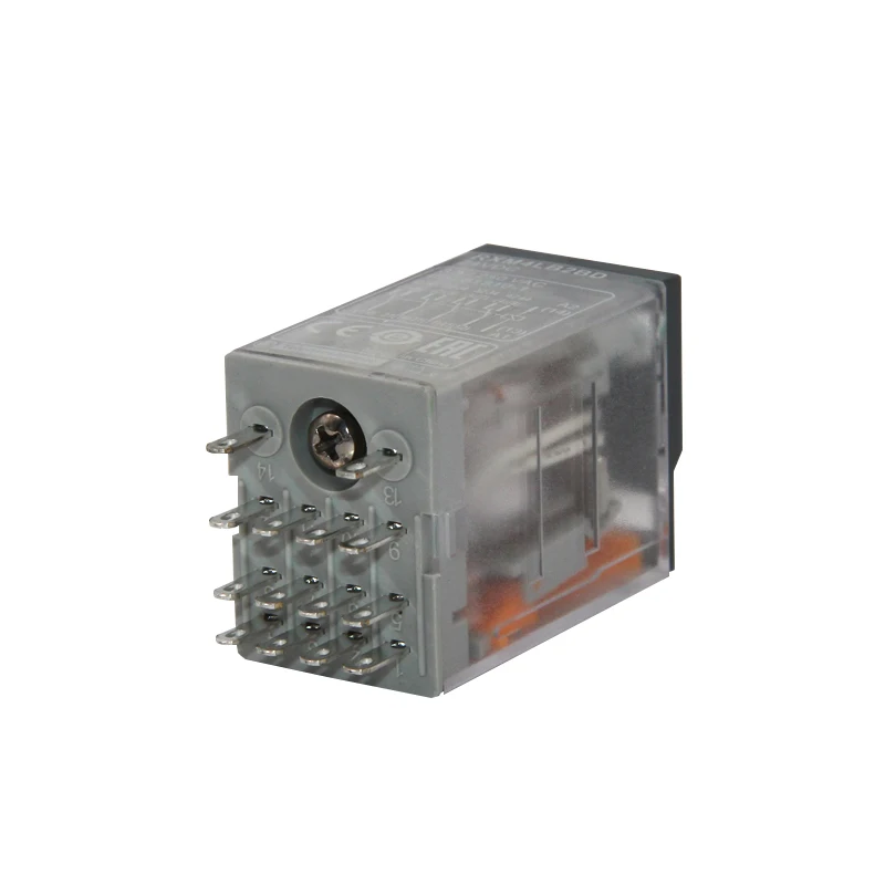 Промежуточное реле RXM4LB2BD 4 Открытый 4 закрытый DC24V 14 футов 3A идеально совместим с RXZE1M4C