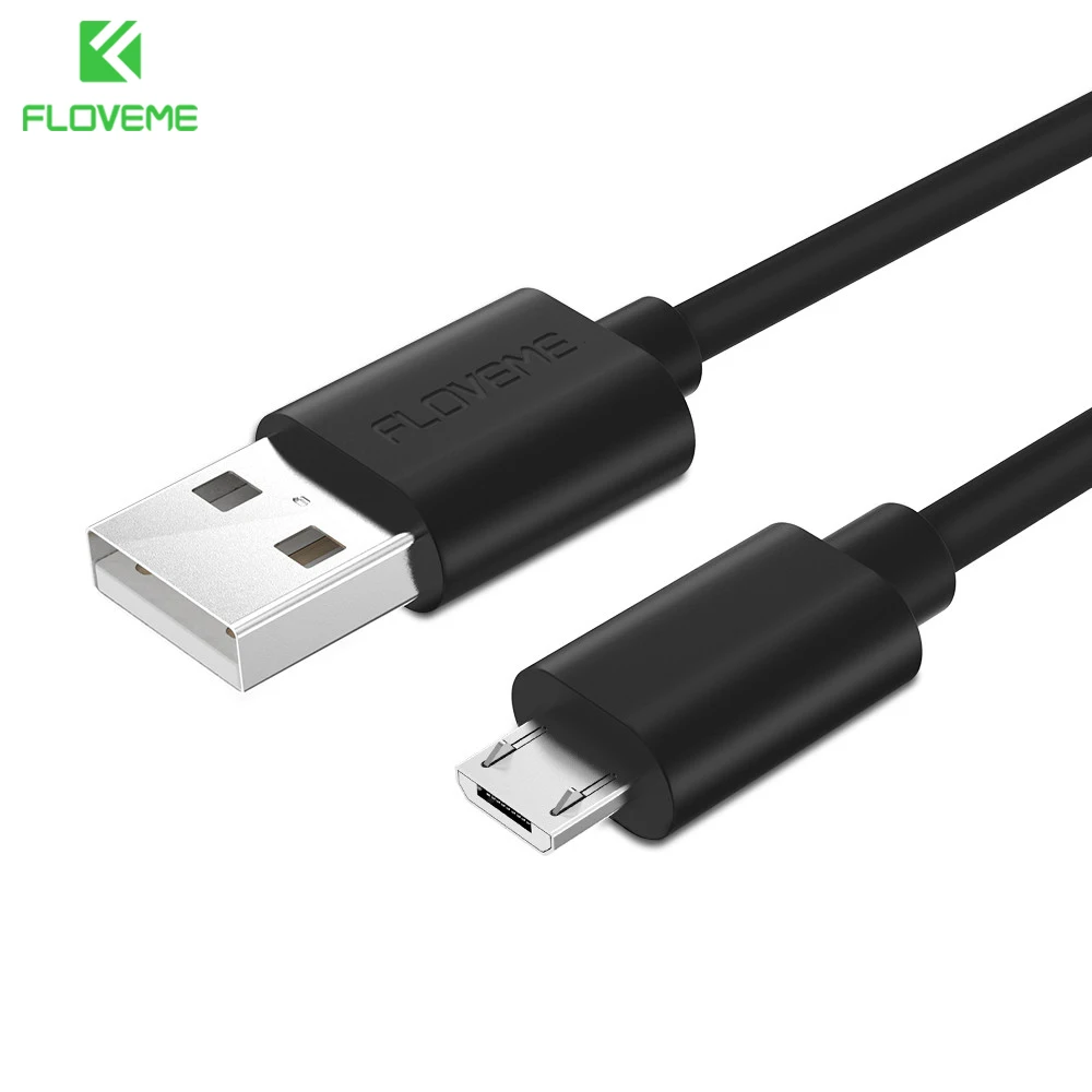 Кабель Micro USB FLOVEME 1/2/3 м для Samsung S7 S6 Edge Huawei Xiaomi Android|Кабели мобильных телефонов| |