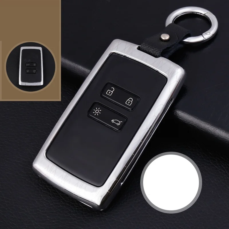 Zinc Alloy Car Key Case Remote Cover Shell For Renault Fluence Duster