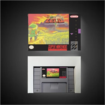 

BS The Legend of Zeldaed Remix (Map 1 & Map 2) - RPG Game Card Battery Save US Version Retail Box