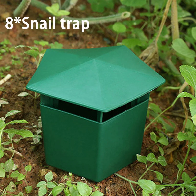 5x Beer Slug& Snail Traps Eco-Friendly to Catch Slugs Snails Safe for Kids Pets 
