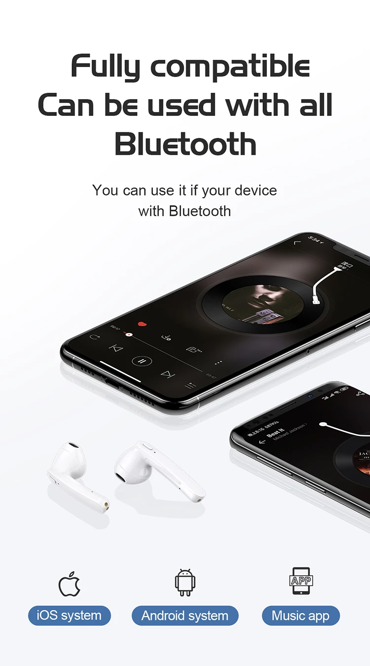 JOYROOM Беспроводная гарнитура Bluetooth стерео настоящие беспроводные наушники tws Мини спортивная Гарнитура