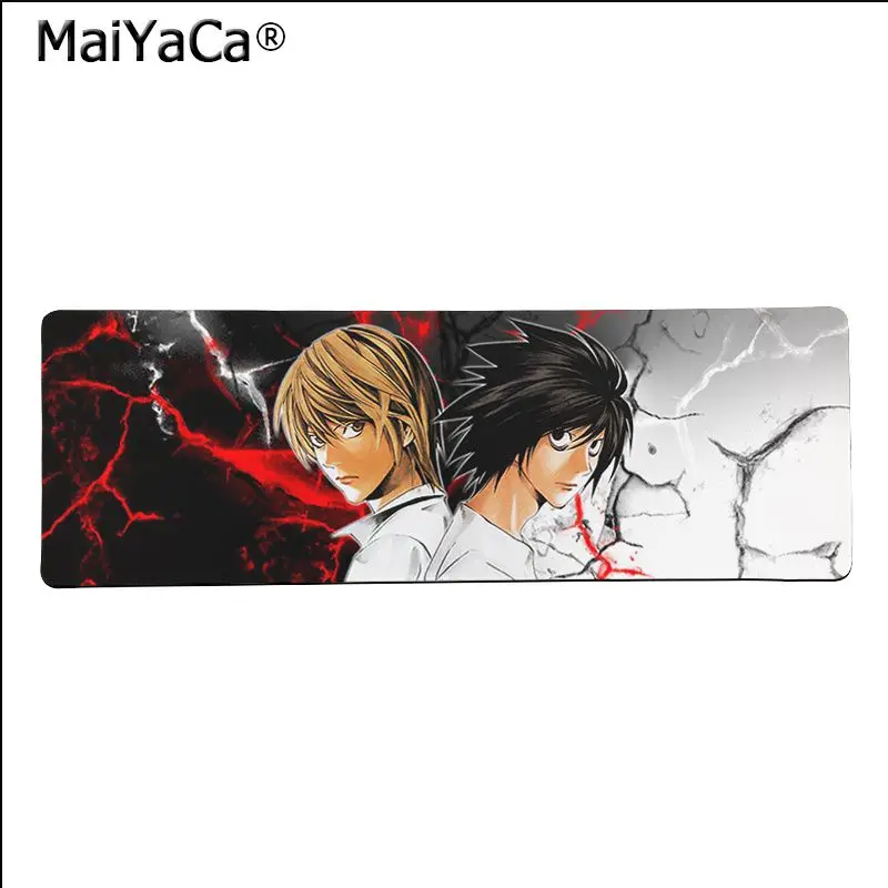 Maiya высокое качество DEATH NOTE красивый коврик для мышки в стиле аниме большой коврик для мыши клавиатуры коврик