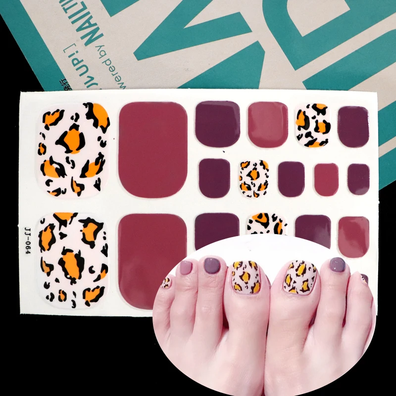 stickers for big toenail