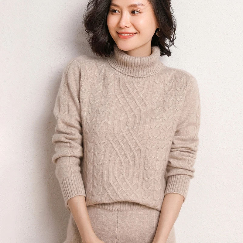 

Womens pure cashmere Sweaters 2020 Winter Tops Sweater Women Pullovers Knitted Sweaters Pullover New style