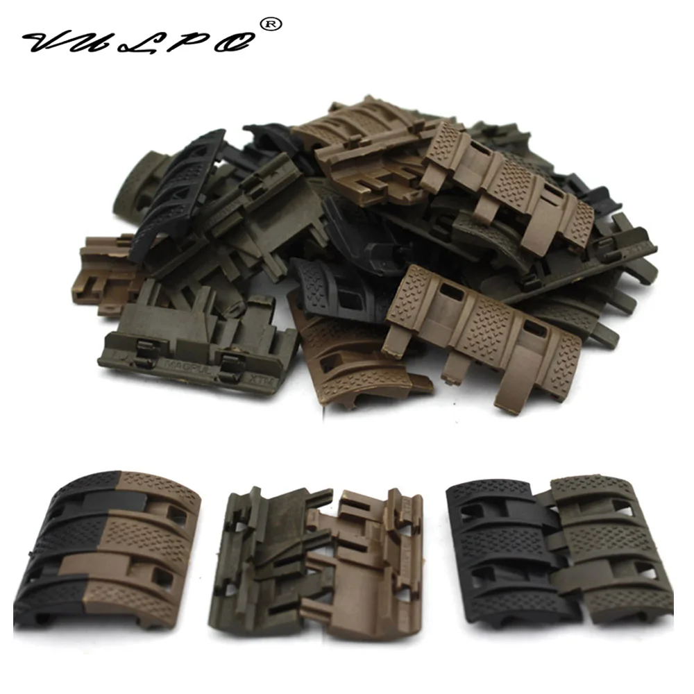VULPO 32 unids 1 Pack Tactical Airsoft panels Picatinny rail Handguard cover Hunting