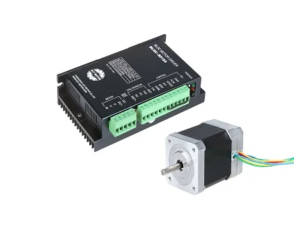 Двигатель 1 шт. Nema 17 бесщеточный двигатель постоянного тока 0.125N.m L63mm+ 1 шт. драйвер BLDC-8015A 50 в для ЧПУ DIY