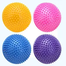 Дуриан тело мяч точка Мышцы Фитнес Массаж йога баланс половина мяч