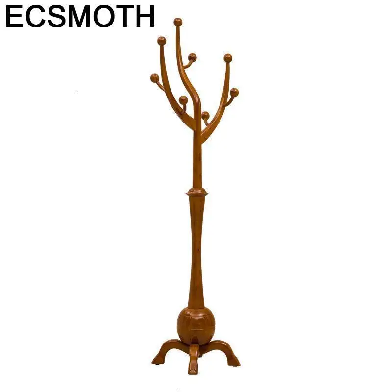 Armario Aski Wall Coat Hat Stand Rack Pared Porte Manteau Mural Decoratif Wooden Cabide Cintre Perchero De Pie Clothes Hanger |