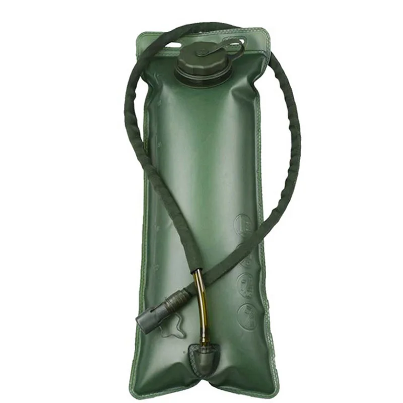 a 3L water bag 30 л вместительный армейский мужской тактический военный рюкзак большой водонепроницаемый открытый спортивный походный кемпинг охотничий камуфляж сумки - Цвет: a 3L water bag