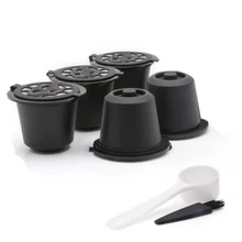 5 Многоразовые капсулы Nespresso многоразового Кофе фильтра капсулы с фильтром для кофемашины Nespresso Кофе машины с Кофе ложка-кисточка 5 Многоразовые капсулы Nespresso многоразового Кофе фильтра капсулы с фильтром для кофемашины Nespresso Кофе машины с Кофе ложка-кисточка