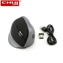 CHYI беспроводная Вертикальная мышка компьютерная эргономичная оптическая 2,4G 800/1200/1600 dpi Мышь 6 кнопок игровая мышь Мыши для ПК ноутбука