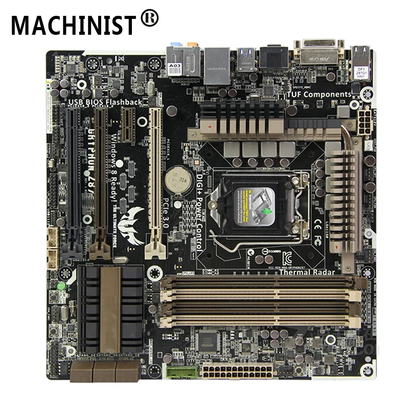 

For ASUS GRYPHON Z87 Desktop motherboard Intel Z87 LGA 1150 micro ATX DDR3 32GB SATA3.0 USB3.0 100% fully Tested Free shipping