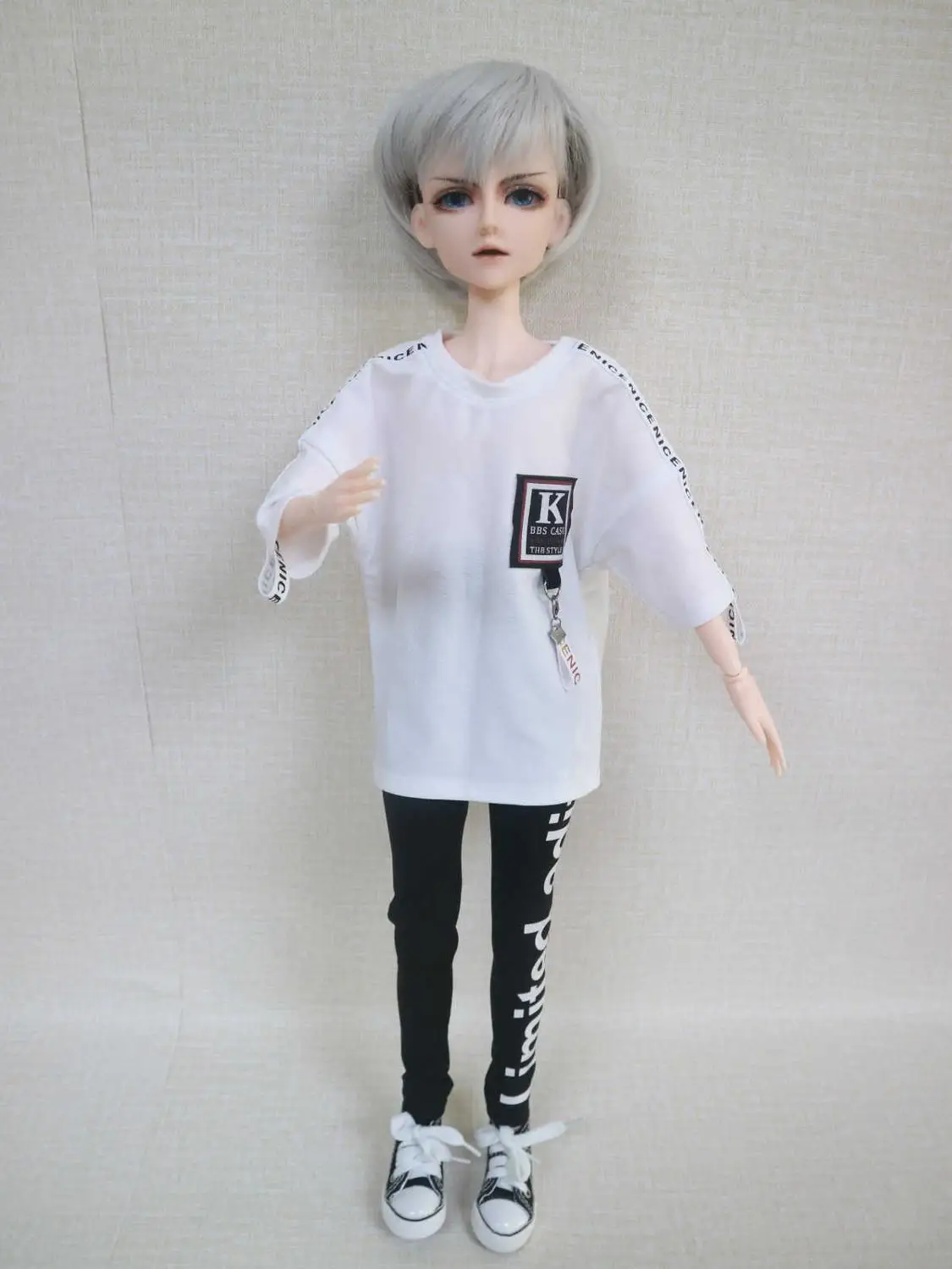 Индивидуальные мужские BJD куклы DIY пластиковая кукла 24 шарнира шарнирная кукла мальчик куклы - Цвет: doll 1
