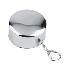 150 мл портативная складная телескопическая складная напольная чашка из нержавеющей стали