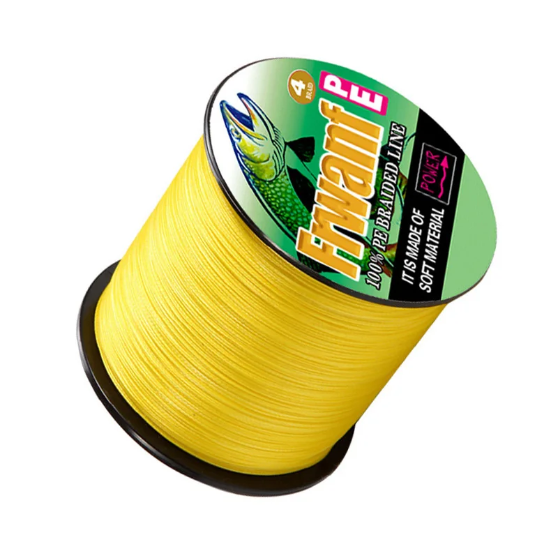 

500M Super Strong 100% PE Sea Fishing Line 4 Strands Braided Fishing Line 8-80LB Multifilament Fishing Line Smooth