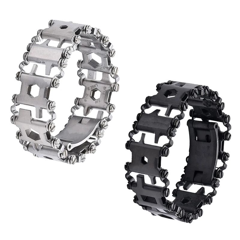 1pc 29 In 1 Multi Tool Bracelets Multifunction Repair Bracelet